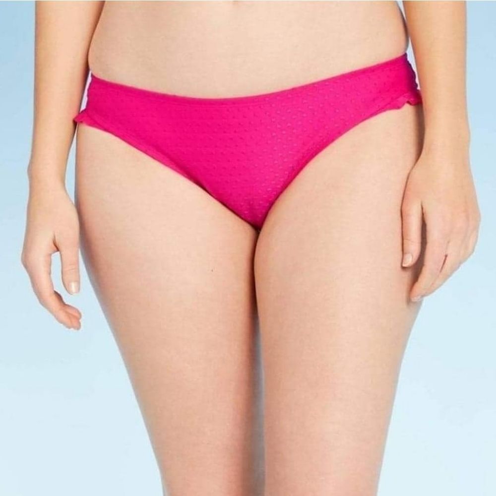 Women's textured dot hipster bottom